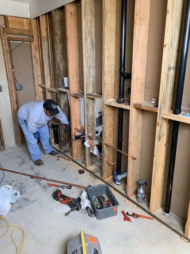 Commercial rough-in plumbing for Trenchless Sewer Repair in West Bend
